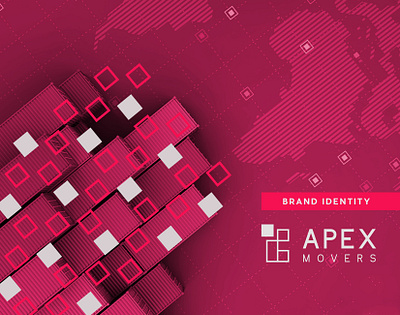 APEX Movers - Brand Identity System brand identity branding branding system company delivery design graphic design logistics logo typography