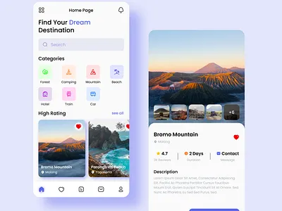 travel app concept app design illustration travel travel app travel app concept ui ux