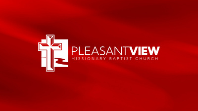 Pleasant View Church Logo branding design graphic design identity identity design logo design