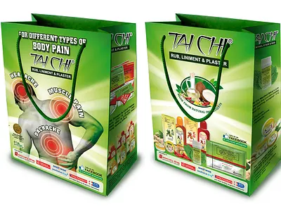 Corporate Paper Bag branding design graphic design
