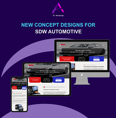 SDW AUTO - Concept designs adobe xd automotivedesign branding design illustration mockups ui uiux ux web webdesign webdesigner webdeveloper website
