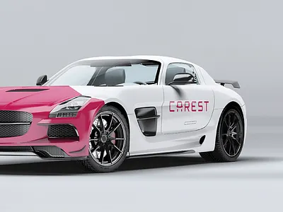 CAREST - Complete Branding for Car Trading Company beawesome