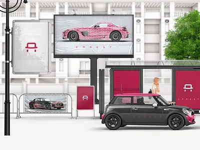 CAREST - Complete Branding for Car Trading Company beawesome