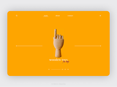 Wooden toys for boys | mockup | unsplash branding concept design desktop ecommerce figma hand illustartor illustration mock up online shop toys typography ui unsplash vector website yellow