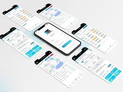 Trash pickup mobile app design app design graphic design illustration ui