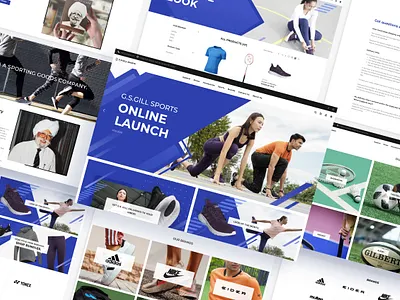G.S.Gill Sports Website active apparel brand digital ecommerce ecommerce website gsg gsgill gsgill sports malaysia online online shop online store shop sports sportswear store web design website website design