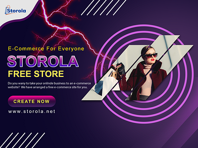 Storola - Ecommerce for Everyone ad banner adword ads brand identity branding credit card design digital sales e commerce illustration minimal online shop onliune store payment sales shop ui uidesign uiux ux web banner