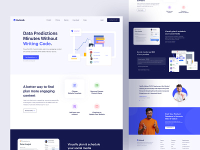 Landing Page Exploration clean clean ui design home page home page design home page ui landing page minimal saas saas app ui ui design uiux ux web web design website