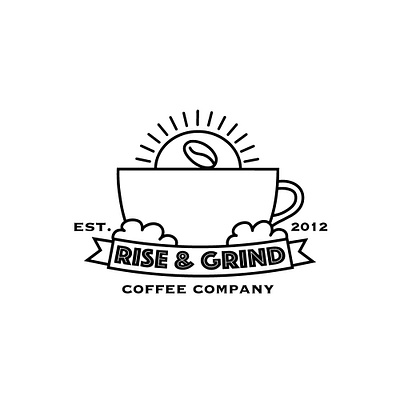 Coffee Company Logo Design branding business cafe coffee coffee beans graphic design logo logo design mug vector