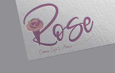 Rose Logo 3d animation art branding clean design free logo design templates graphic design illustration logo motion graphics ui vector