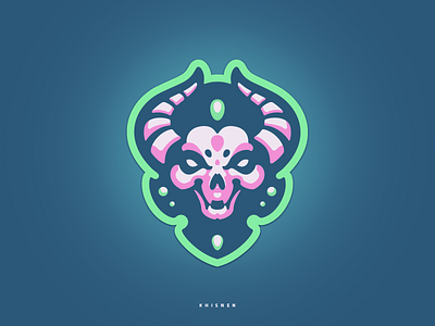 Demon branding design logo mascot sport sport logo