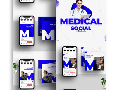 Medical Social Media Post covid19 graphic design hospital post medical medical banner medical template social media design social media template template