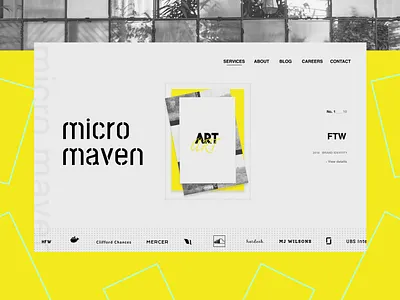 Creative Agency Design blogdesign branding dailyui design dribbble graphic design ui uidesign userinterface ux