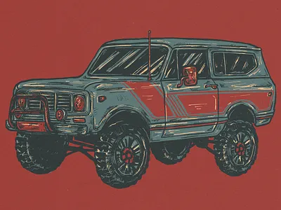Harvester Scout II design illustration