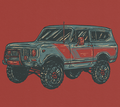 Harvester Scout II design illustration