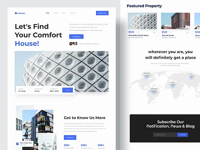 OMAHKU - Real Estate Web App agency agency website building house landing page property property management property website real estate real estate agency real estate ui realestate realtor residence ui ui design ux web design website website design