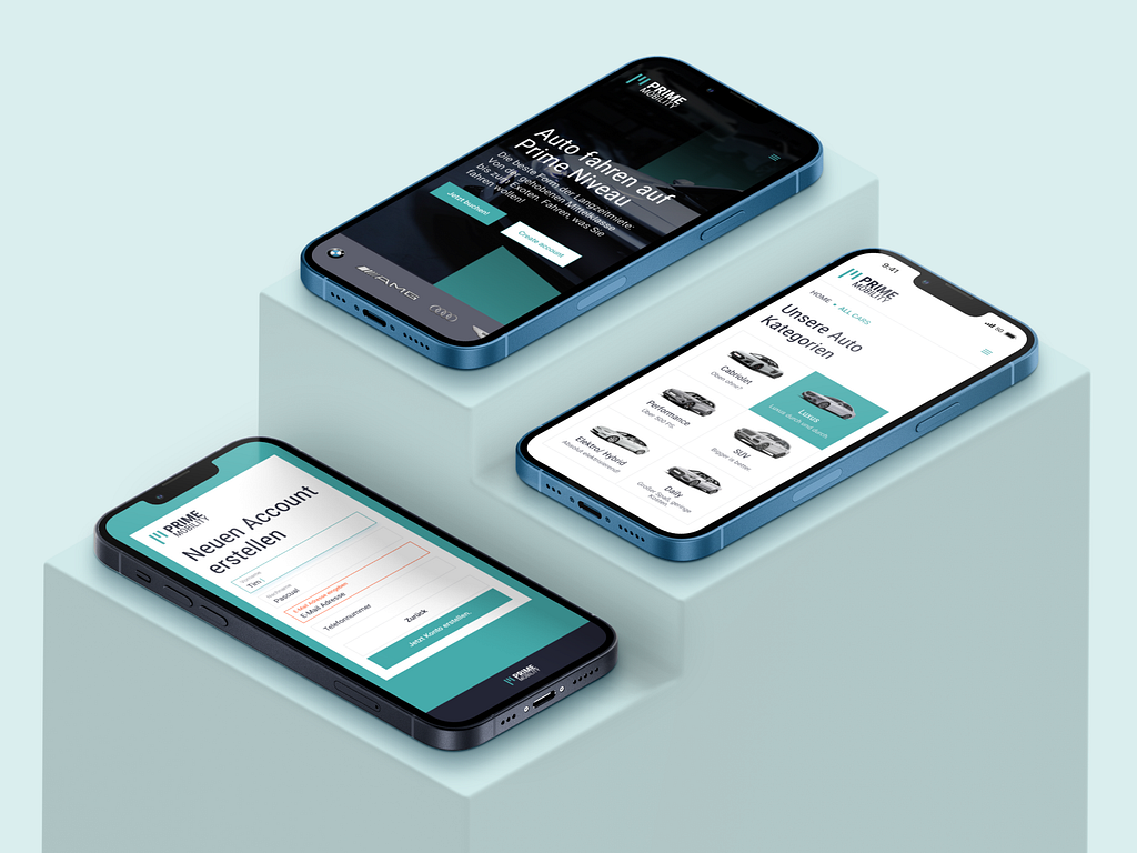 Prime Mobility - Responsive Design by Md. Shamsul Alam on Dribbble