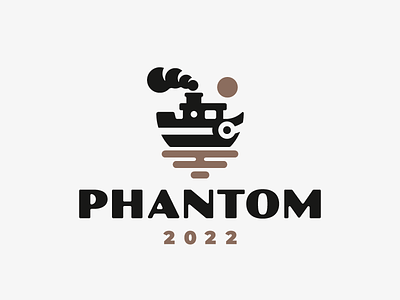 Phantom boat logo ship
