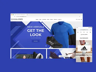 G.S.Gill Sports eCommerce Website ecommerce ecommerce website gsg gsgill gsgill sports malaysia online online shop online store shopify sports sportswear store ui ui design user experience ux web design website website design