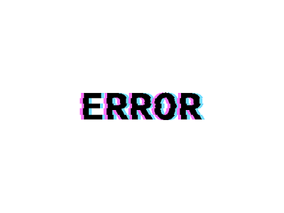 ERROR v2 cool custom text cool text play cool typography cool word play custom text custom typography design error error text error type error typography graphic design illustration simple simple and clean text text design text play typography word play