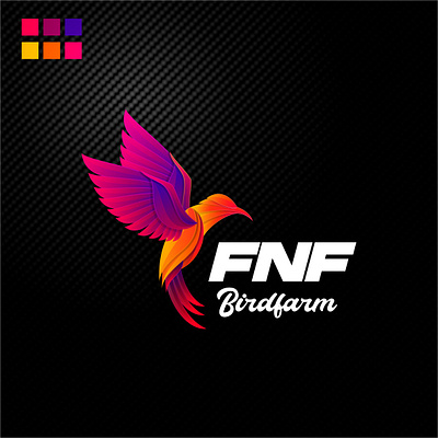 FNF Birdfarm branding design esport icon illustration logo vector