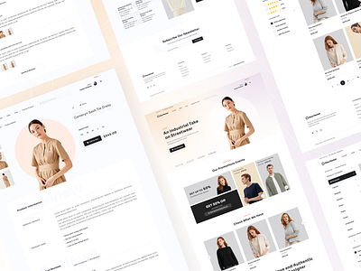 Rebound - E Commerce UI Design branding clothes custom design fashion figma homepage landing marketplace matket online pay payment product shop step transaction ui uiux website