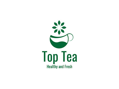 Tea Logo abstract beverage branding design graphic design illustration logo vector