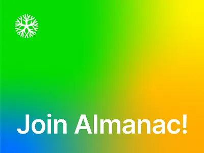 Join Almanac design designer experience