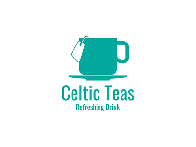 Tea Logo abstract beverage branding design graphic design illustration logo vector