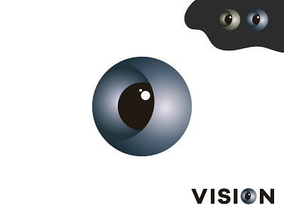 VISION LOGO 2020 trend agency brand design brand identity branding business logo company logo creative logo eye logo graphic design logo maker logo mark logodesign logotype marketing logo minimalist professional round logo symbol vision logo
