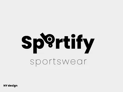 Logo Sportify design logo logodesign