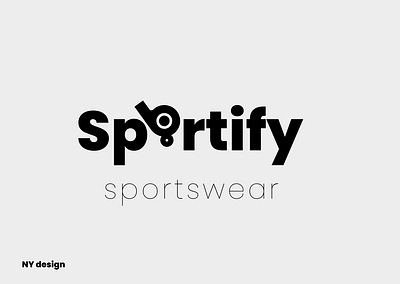 Logo Sportify design logo logodesign