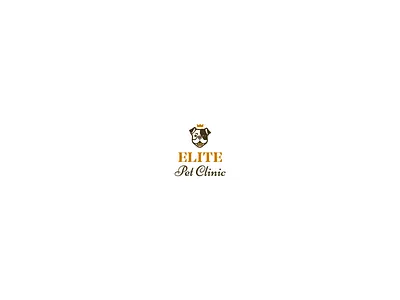 Elite pet clinic logo branding design illustration illustrator logo trend vector