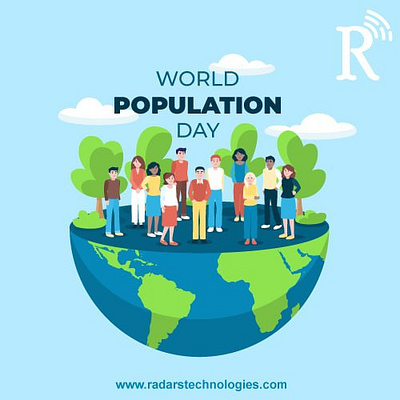 World Population Day 2danimation 3d animation branding catchy design illustration logo ui vector