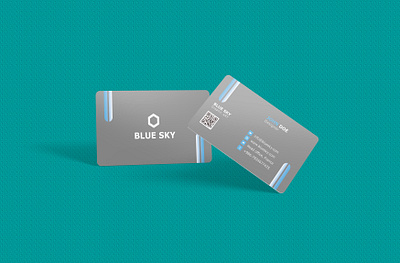 Blue Sky Business Card Design arutarsitfarm bestitfarm branding businesscard businesscarddesign design graphicdesign graphicdesigners illustration topitfarmbd visitingcard visitingcarddesign