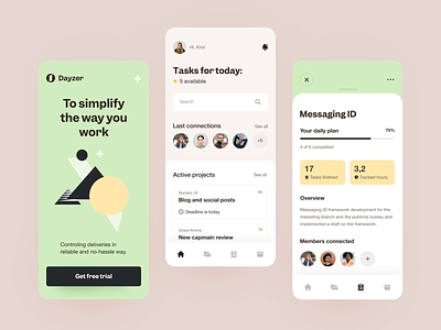 Dayzer Mobile App Design: iOS Android UX UI Designer android app app design app designer application designer ios iphone mobile mobile app mobile app design mobile ui ui design ui designer uidesign uiux user interface ux design ux designer ux ui designer