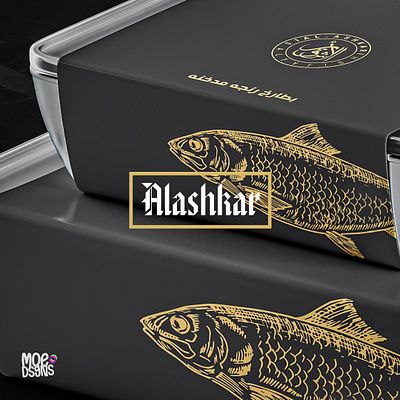 Fish store brand identity system branding design icon illustration logo packaging typography