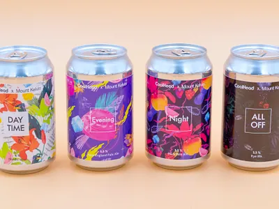 Patterns for Beers beer beerlabel branding brewery color design finland illustration label pattern patterndesign print