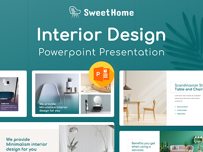 Sweet Home – Interior Design PowerPoint Template business creative design graphic design home illustration infographic interior design iphone logo minimal mockup portfolio powerpoint powerpoint template presentation sweet home team