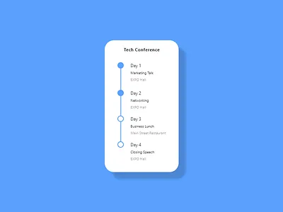 Itinerary UI app dailyui dailyuichallenge design itinerary mobile ui