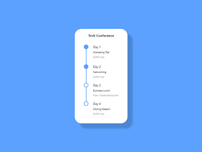 Itinerary UI app dailyui dailyuichallenge design itinerary mobile ui