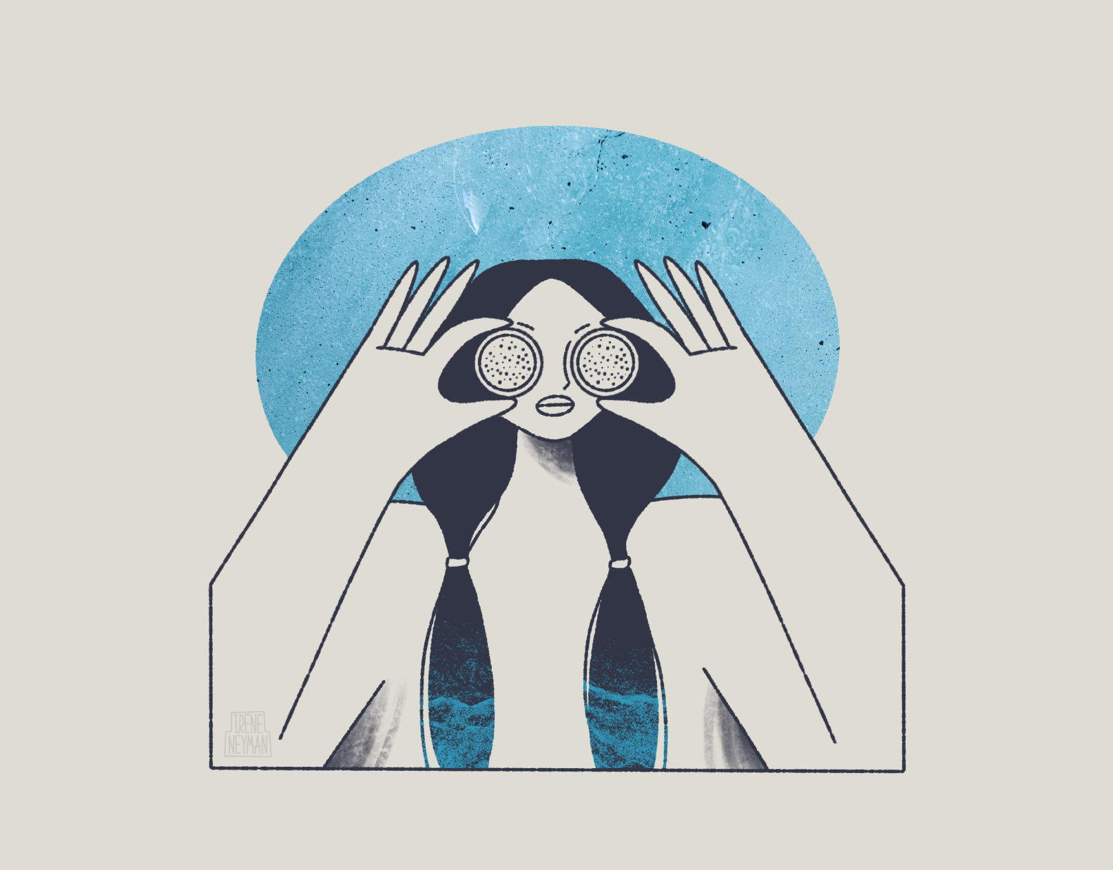 Fun With Faces / Character Design Challenge art challenge character color spot colorful design digital flat fun with faces girl illustration illustrator minimalistic procreate texture woman