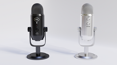 3D Microphone blender microphone