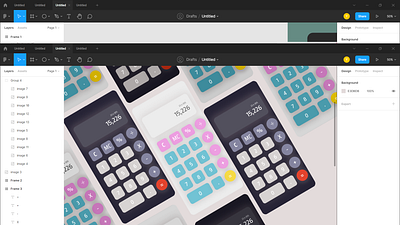 Calculator calculator daily dailyui design graphic design ui ux