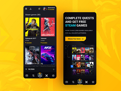 Games Bolt Responsive Design application clean dashboard esports game gaming gaming dashboard icons logo responsive ui ux