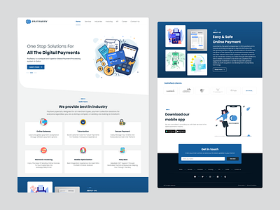 Payfwry - Digital payment best ui best website digital agency digital payment finance payment payment gateway payment website ui uiux web app web design