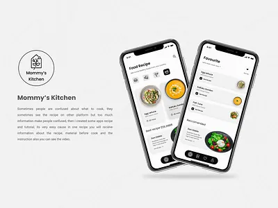 Mommy's Kitchen apps app branding design icon illustration logo typography ui ux vector