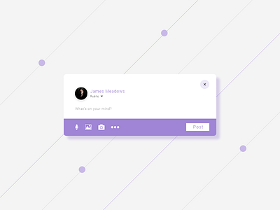 Status Update UI dailyui dailyuichallenge design status update ui