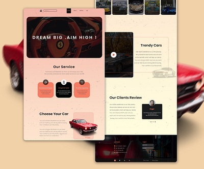 Hunter I UI Design branding car car interface car ui daily ui design designer dribble home page landing page mockup ui ui design ui designer uiux user experience user interface ux ux design vehicle