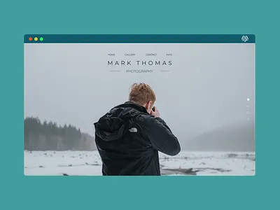 Concept Photography Landing Page adobe xd branding concept design figma landing page photography ui web web design webflow website